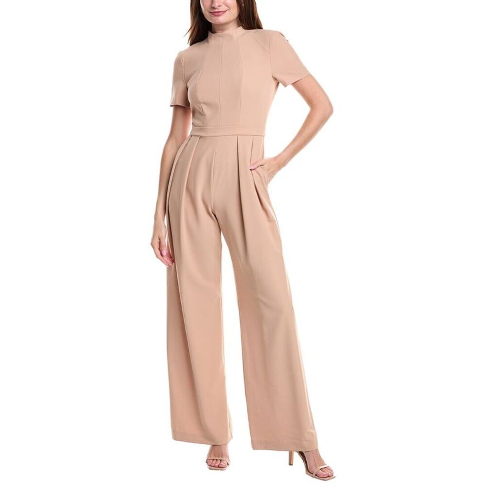 Elegant Tan Women's Jumpsuit